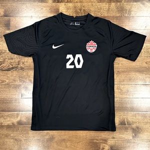 TEAM CANADA Jonathan David Replica Jersey Size MEDIUM